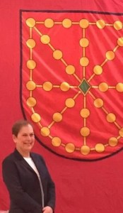 Uxue Barkos, presidenta de Navarra, se hizo presente durante "Nafarroaren Eguna"